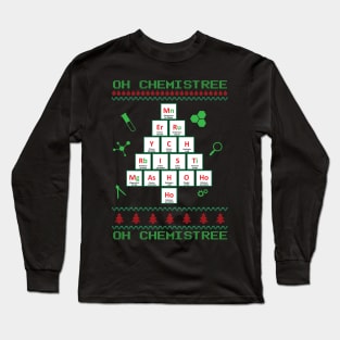 Oh Chemistree Oh Chemistree Funny T Element Shirt Long Sleeve T-Shirt